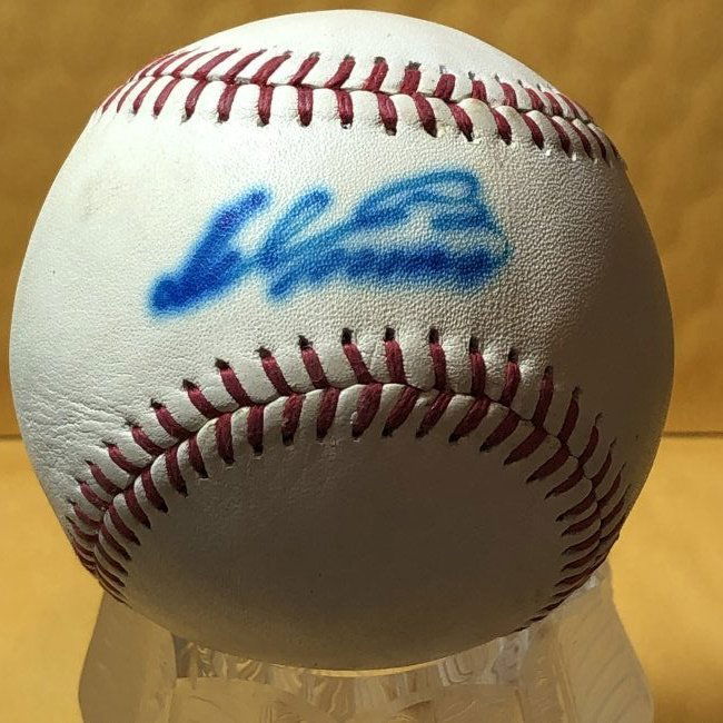 DEL ENNIS Autographed Baseball as Pictured... (1 of 2)