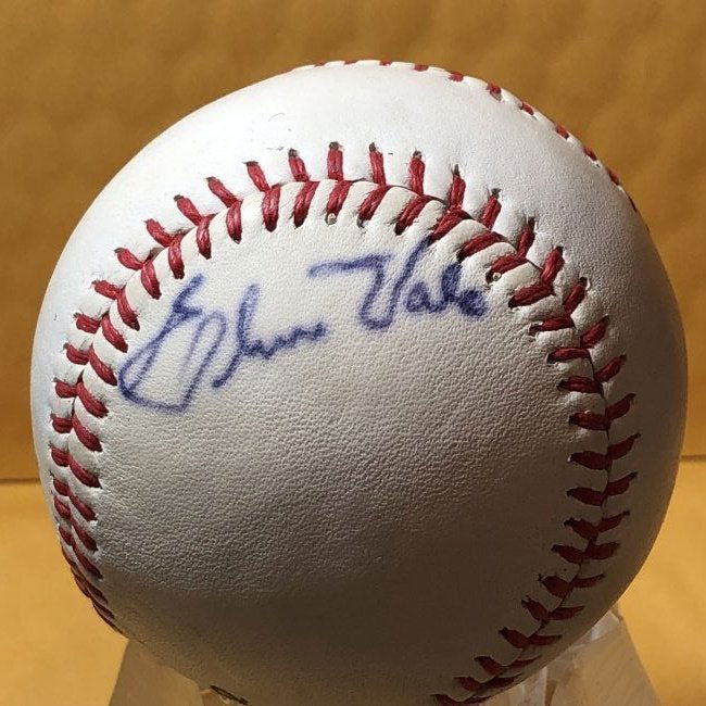 ELMER VALO Autographed Baseball as Pictured.... (1 of 2)