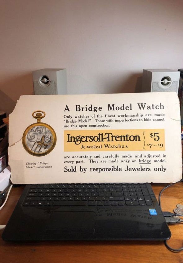 Vintage Ingersoll-Trenton Jeweled Watches Advertisers (1 of 7)