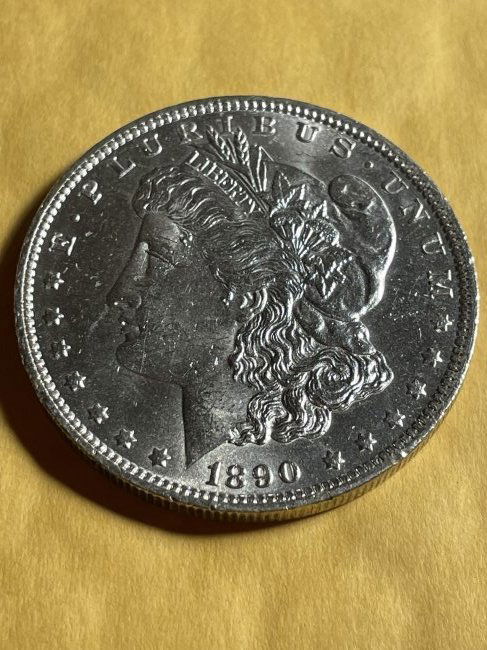 1890-O UNC CONDITION MORGAN SILVER DOLLAR FREE SHIPPING (1 of 2)