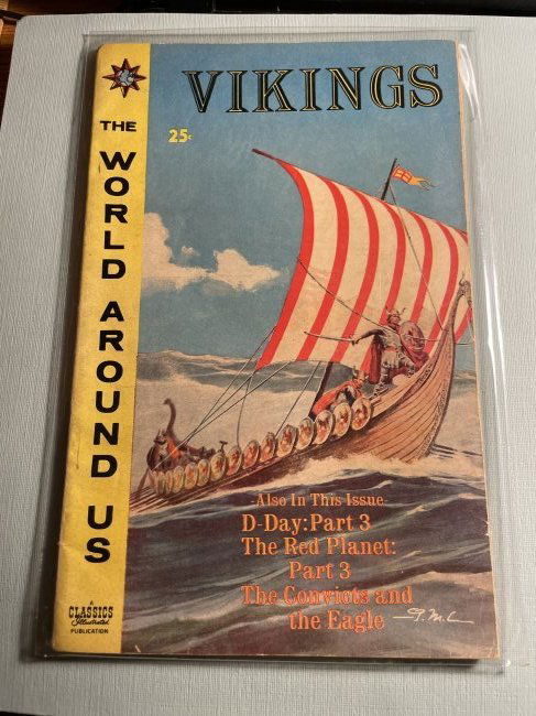 Classics Illustrated The Vikings Around Us Comic Book.. (1 of 2)