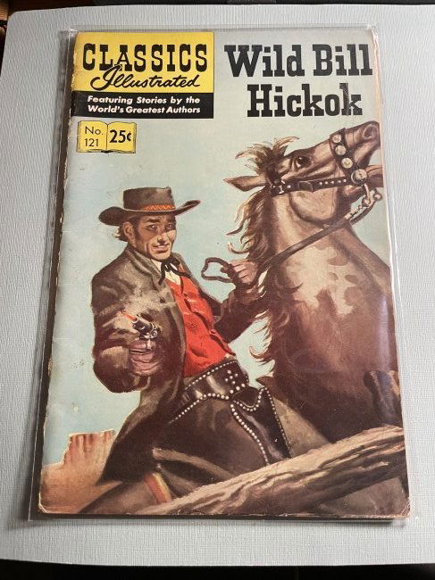 Classics Illustrated #121 Wild Bill Hickok Comic Book.. (1 of 2)
