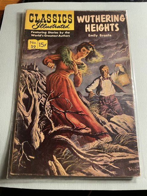 Classics Illustrated #59 Wurthering Heights Comic Book (1 of 2)