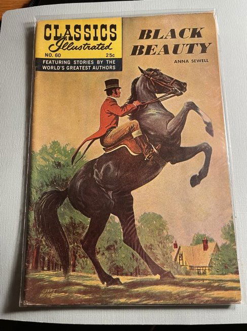 Classics Illustrated #60 Black Beauty Comic Book... (1 of 2)