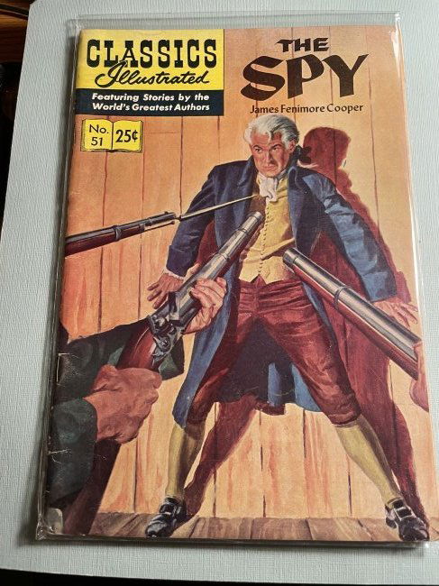 Classics Illustrated #51 The Spy Comic Book.... (1 of 2)