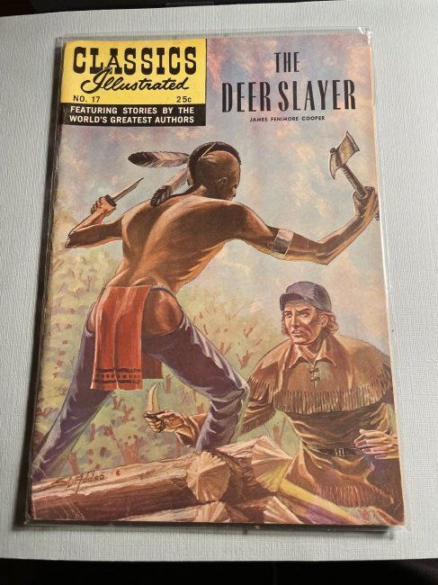 Classics Illustrated #17 The Deer Slayer Comic Book... (1 of 2)