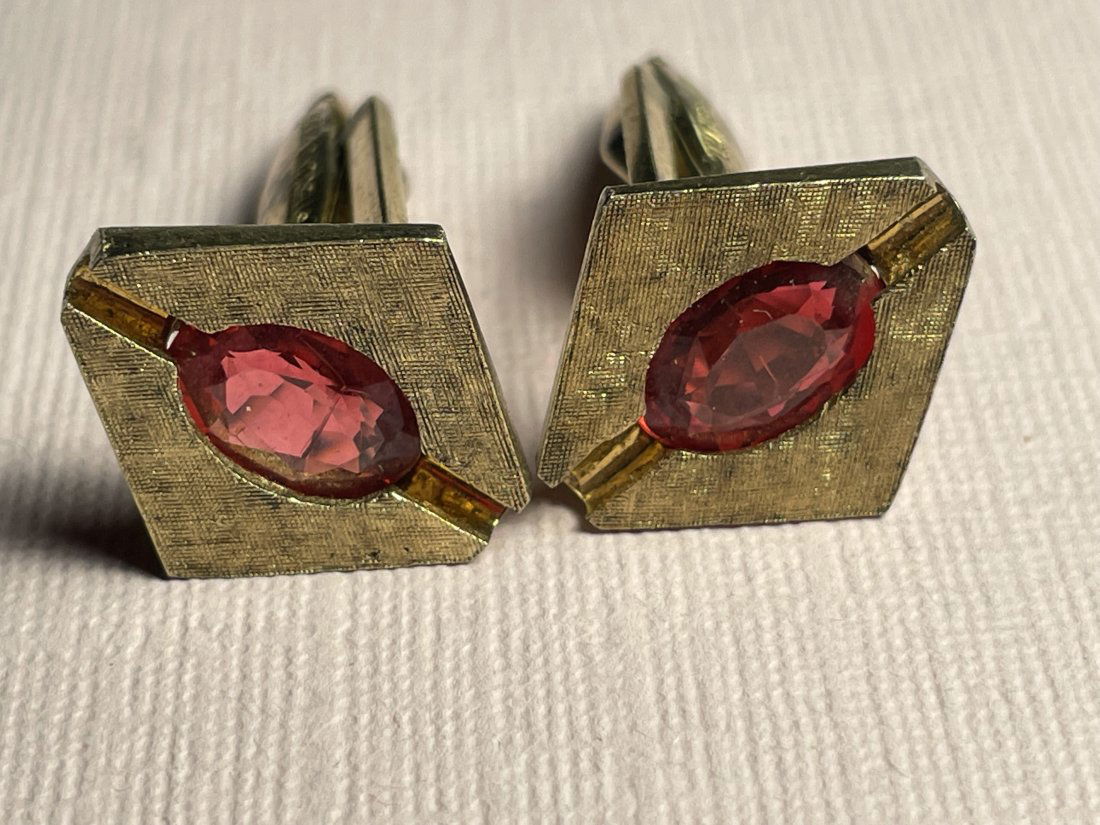 DA VINCI STERLING SILVER Vintage Jewelry Mens Cufflinks (1 of 3)