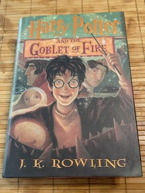 Harry Potter & The Goblet of Fire by J.K. Rowling 1st American Edition in VG Preowned Condition: Harry Potter & The Goblet of Fire by J.K. Rowling 1st American Edition in VG Preowned Condition. $6 Domestic Shipping.