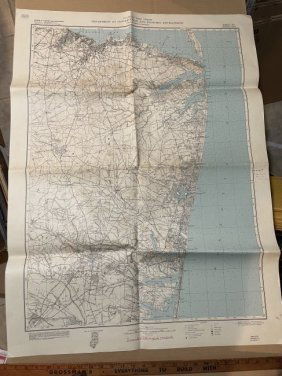 Vintage New Jersey Planning & Development Original Map & NOT A COPY! Preowned from an Estate. (1 of 9)