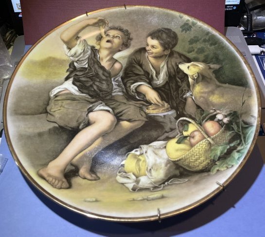 Vtg SCHUMANN ARZBERG Germany Bavarian 11.5" Picture Plate in Good Preowned Condition (1 of 5)
