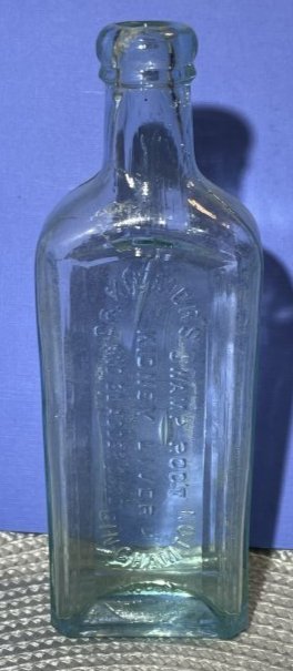 Vtg Dr. Kilmer's Swamp Root Kidney Liver & Bladder Cure Medicine Bottle in Good Condition #291 (1 of 7)