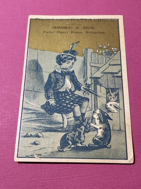 VICTORIAN TRADE CARD #347.: VICTORIAN TRADE CARD #347. (ONLY ONE SHIPPING FEE OF $5 ON TRADE CARDS, WHETHER YOU WIN 1 CARD OR 100 CARDS)