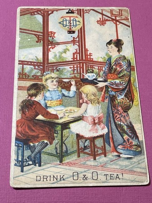 VICTORIAN TRADE CARD #392.: VICTORIAN TRADE CARD #392. (ONLY ONE SHIPPING FEE OF $5 ON TRADE CARDS, WHETHER YOU WIN 1 CARD OR 100 CARDS)