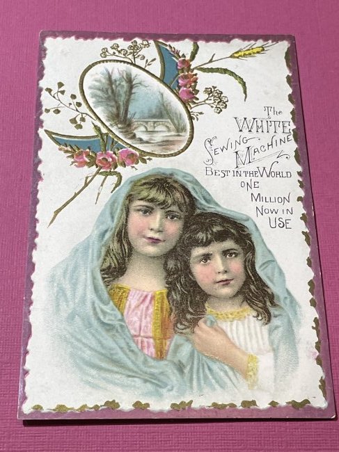 VICTORIAN TRADE CARD #415.: VICTORIAN TRADE CARD #415. (ONLY ONE SHIPPING FEE OF $5 ON TRADE CARDS, WHETHER YOU WIN 1 CARD OR 100 CARDS)