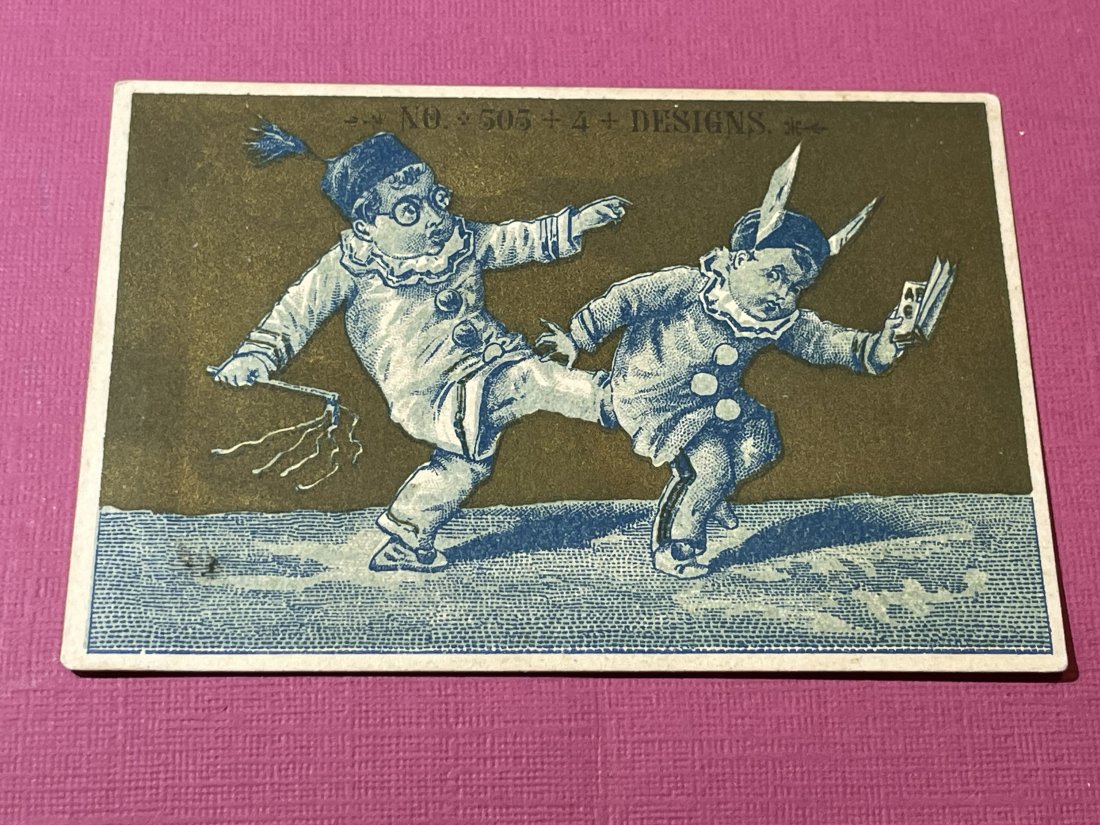 VICTORIAN TRADE CARD #439.: VICTORIAN TRADE CARD #439. (ONLY ONE SHIPPING FEE OF $5 ON TRADE CARDS, WHETHER YOU WIN 1 CARD OR 100 CARDS)
