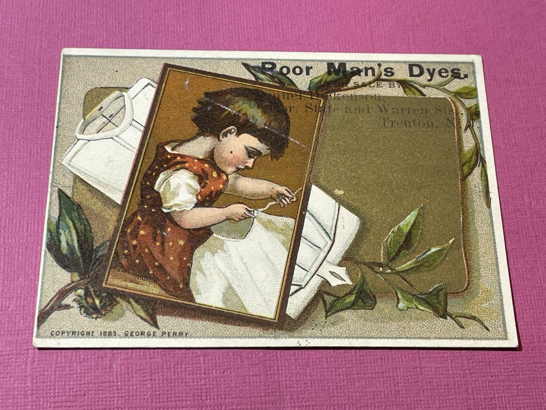 VICTORIAN TRADE CARD #441.: VICTORIAN TRADE CARD #441. (ONLY ONE SHIPPING FEE OF $5 ON TRADE CARDS, WHETHER YOU WIN 1 CARD OR 100 CARDS)