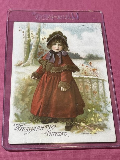 VICTORIAN TRADE CARD #442.: VICTORIAN TRADE CARD #442. (ONLY ONE SHIPPING FEE OF $5 ON TRADE CARDS, WHETHER YOU WIN 1 CARD OR 100 CARDS)