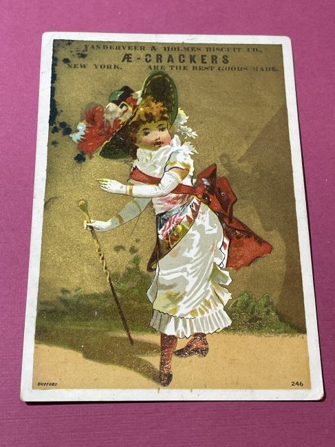VICTORIAN TRADE CARD #480.: VICTORIAN TRADE CARD #480. (ONLY ONE SHIPPING FEE OF $5 ON TRADE CARDS, WHETHER YOU WIN 1 CARD OR 100 CARDS)
