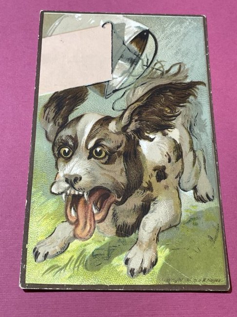 VICTORIAN TRADE CARD #497.: VICTORIAN TRADE CARD #497. (ONLY ONE SHIPPING FEE OF $5 ON TRADE CARDS, WHETHER YOU WIN 1 CARD OR 100 CARDS)