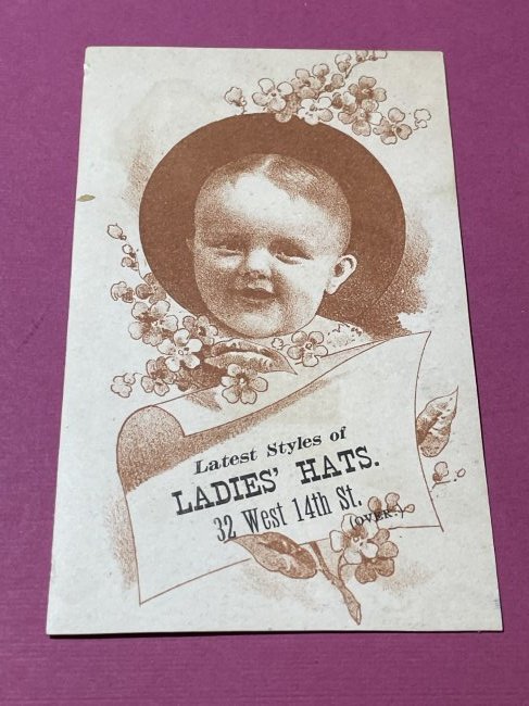VICTORIAN TRADE CARD #500.: VICTORIAN TRADE CARD #500. (ONLY ONE SHIPPING FEE OF $5 ON TRADE CARDS, WHETHER YOU WIN 1 CARD OR 100 CARDS)