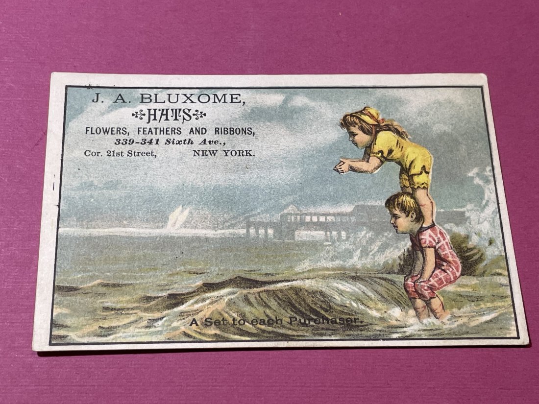 VICTORIAN TRADE CARD #502.: VICTORIAN TRADE CARD #502. (ONLY ONE SHIPPING FEE OF $5 ON TRADE CARDS, WHETHER YOU WIN 1 CARD OR 100 CARDS)