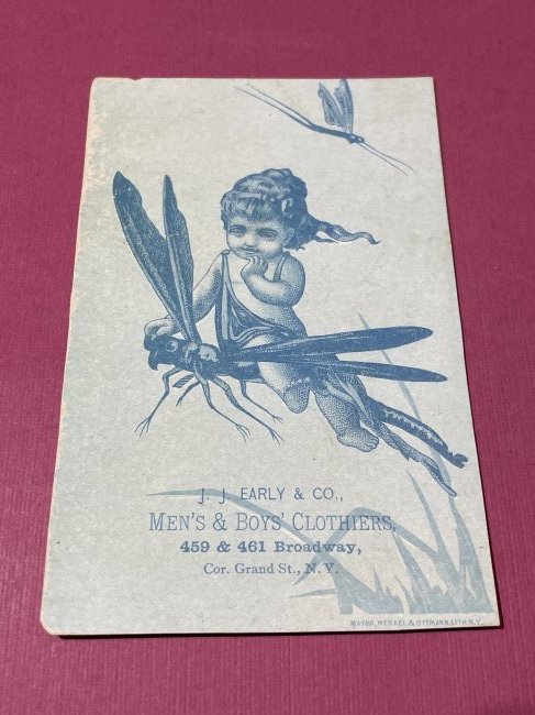 VICTORIAN TRADE CARD #281.: VICTORIAN TRADE CARD #281. (ONLY ONE SHIPPING FEE OF $5 ON TRADE CARDS, WHETHER YOU WIN 1 CARD OR 100 CARDS)