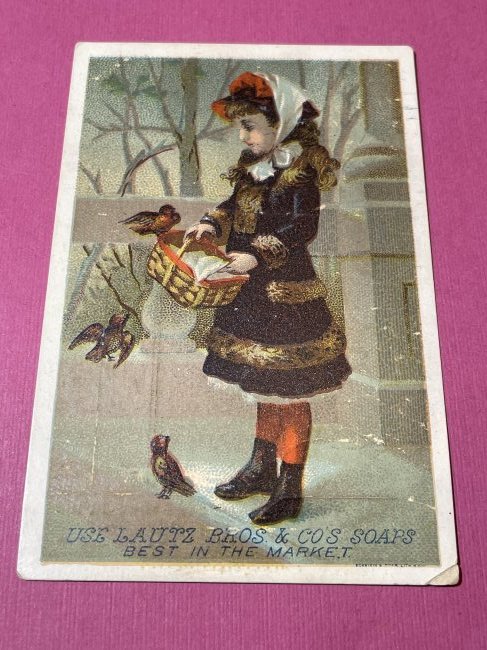 VICTORIAN TRADE CARD #253.: VICTORIAN TRADE CARD #253. (ONLY ONE SHIPPING FEE OF $5 ON TRADE CARDS, WHETHER YOU WIN 1 CARD OR 100 CARDS)