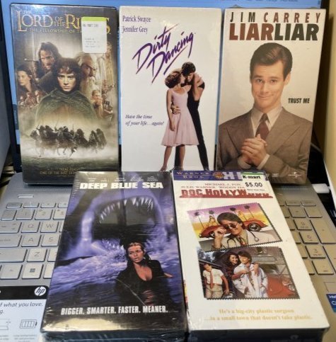 (5) SEALED Different VHS Movie Tapes/Videos Preowned from an Estate.: (5) SEALED Different VHS Movie Tapes/Videos Preowned from an Estate. $7 Domestic Shipping. (On Multiple Lots Won, the Shipping Fees will be combined or Adjusted Accordingly)
