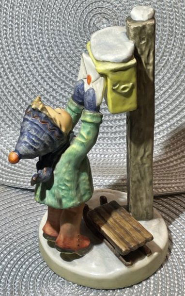 Goebel Hummel #340 â€œA Letter to Santa Claus” 7.25” Tall in VG Preowned Condition.: Goebel Hummel #340 â€œA Letter to Santa Claus” 7.25” Tall in VG Preowned Condition. $12 Domestic Shipping.