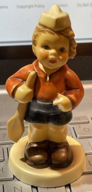 Hummel Goebel "First Mate" Figurine #2148/B Sailor Boy in Good Preowned Condition. (1 of 4)