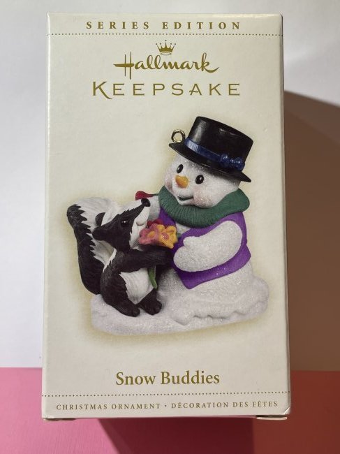 Hallmark Keepsake Ornament Snow Buddies #9 in Series 2006 in New Never Used Condition. (1 of 2)