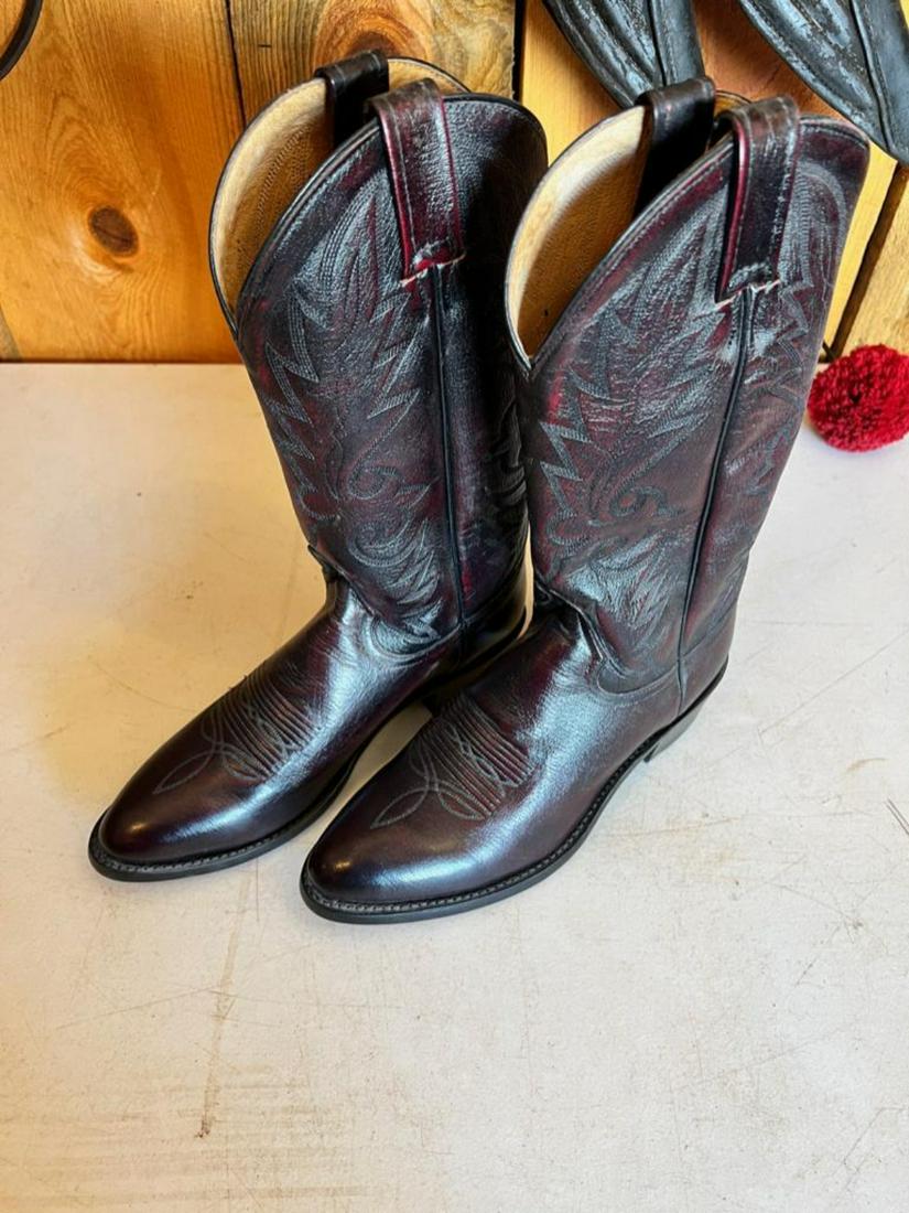 Pair of Dan Post boots, size 8D new: .