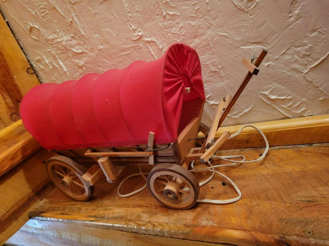Covered Wagon Lamp (1 of 4)