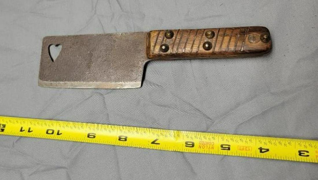 Handmade Vintage Meat Cleaver (1 of 4)