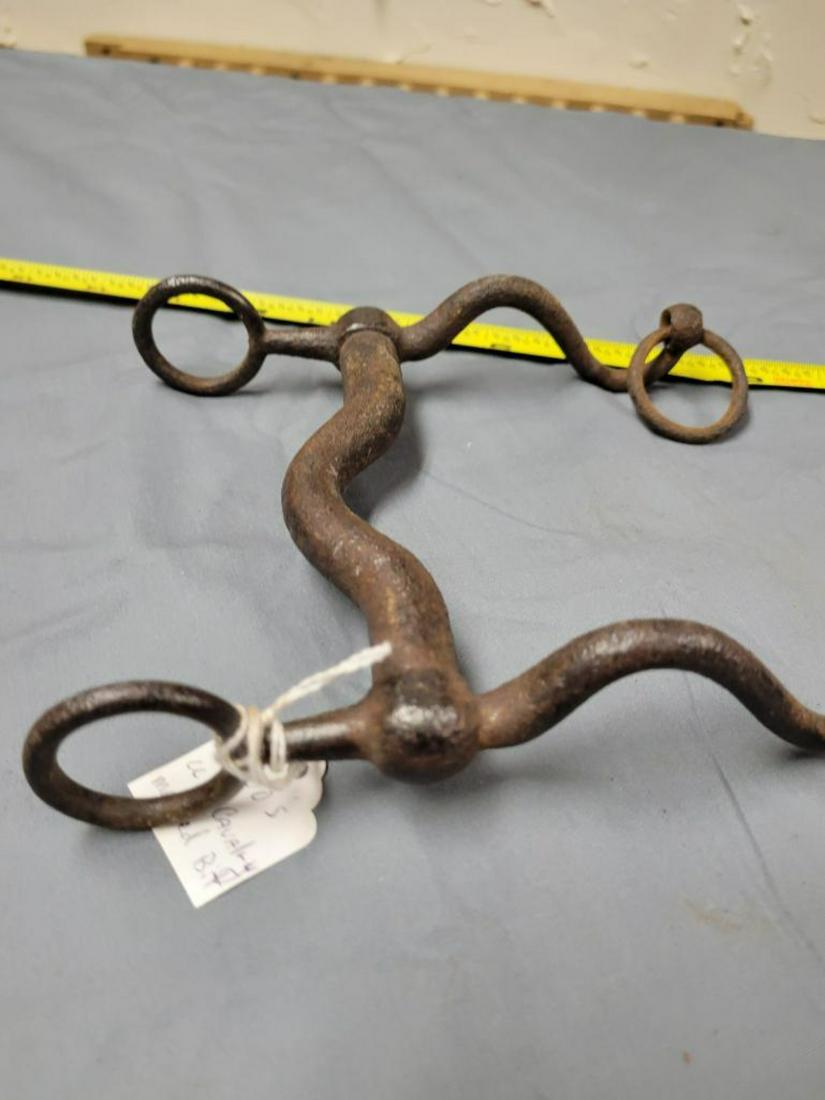 Antique U.S. Stamped Calvary Bit (1 of 4)