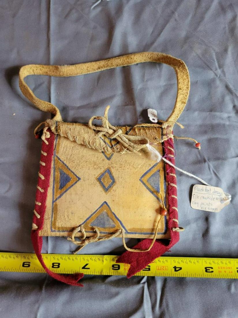 Blackfoot Design Elk Panfletch with Clay pain and elk straps (1 of 5)