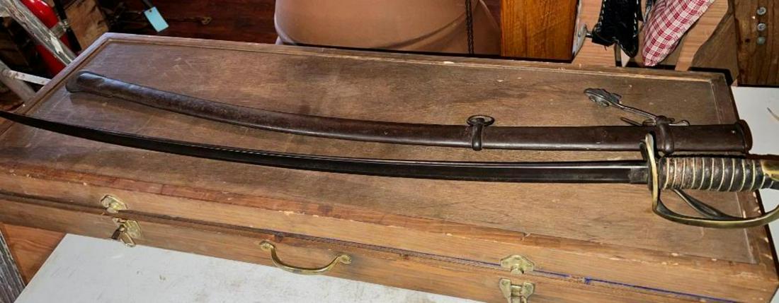 US CEW 1862 J Millard Union Military Sword (1 of 7)