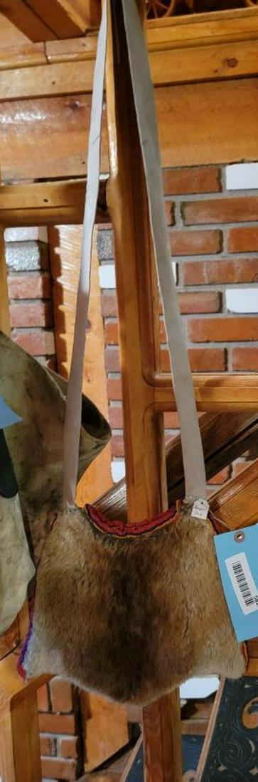 Beaver Hide Shoulder Bag (1 of 3)