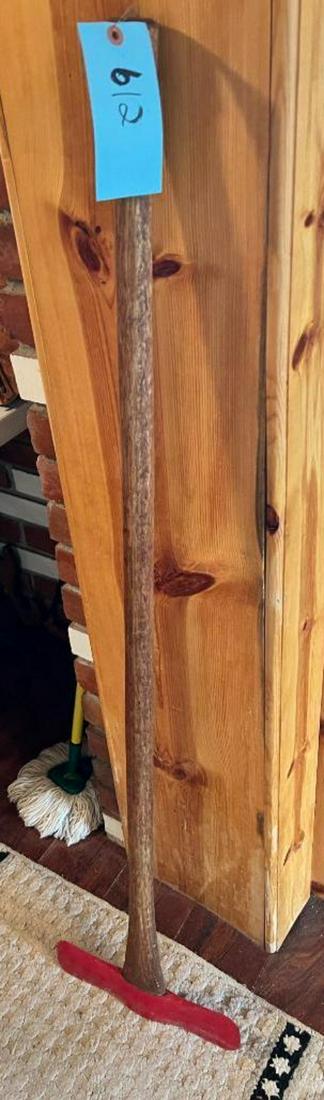 Double Bit axe with extra long handle, 53 inches long: .