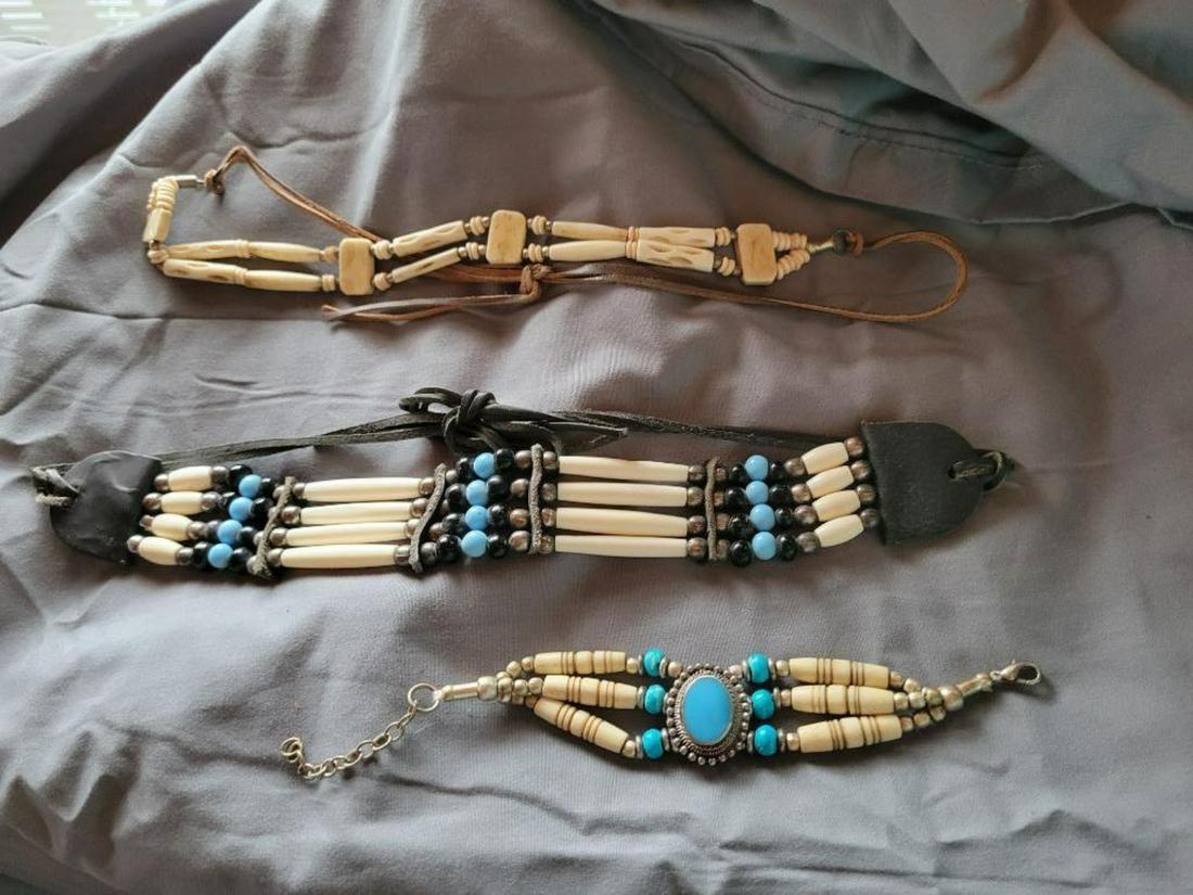 3- Native American Made bracelets (1 of 5)