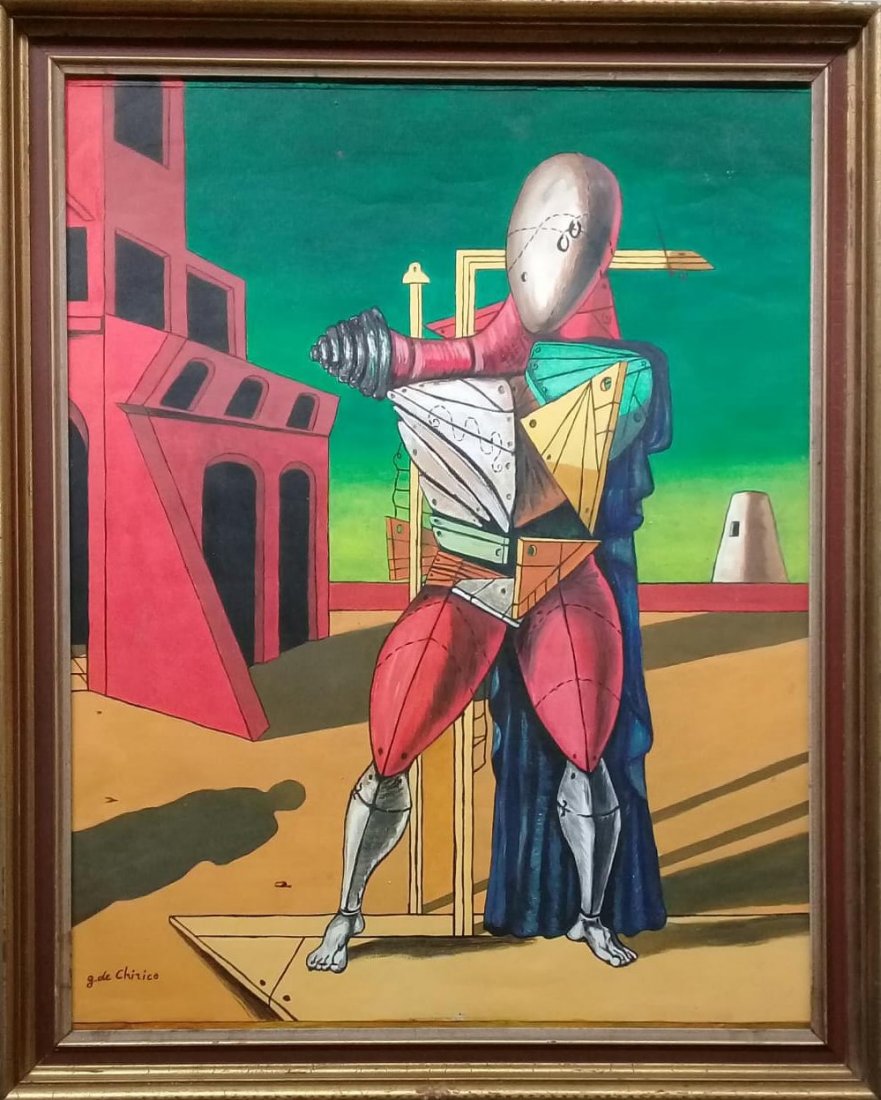 Giorgio De Chirico (1888 - 1978) Oil Painting COA (1 of 8)