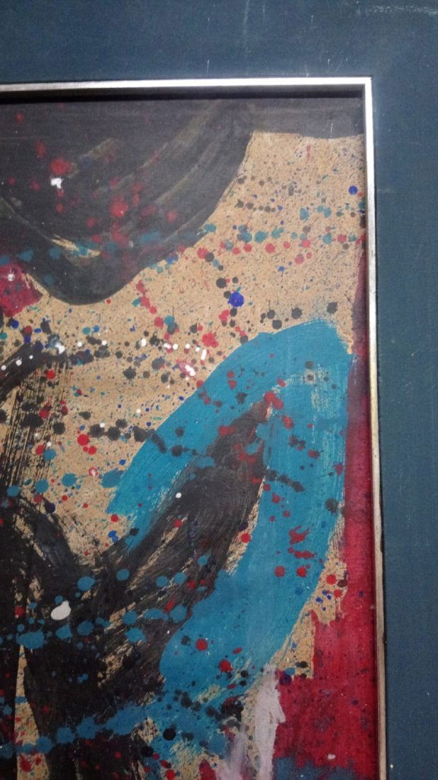 Antique attributed to SAM FRANCIS - Signed SF - 4