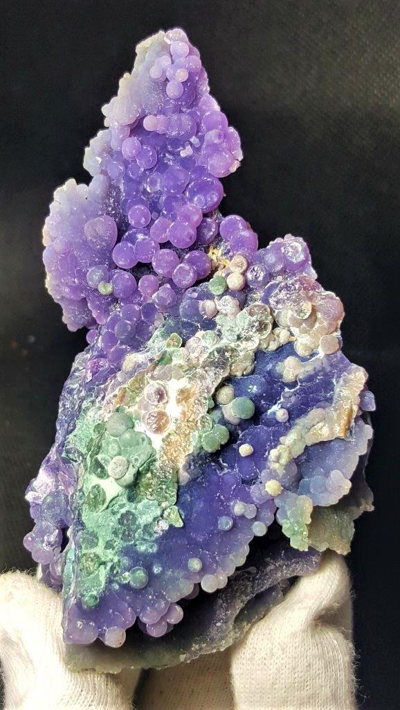 220 Grams Grape Agate , BOTRYOIDAL CHALCEDONY - 3