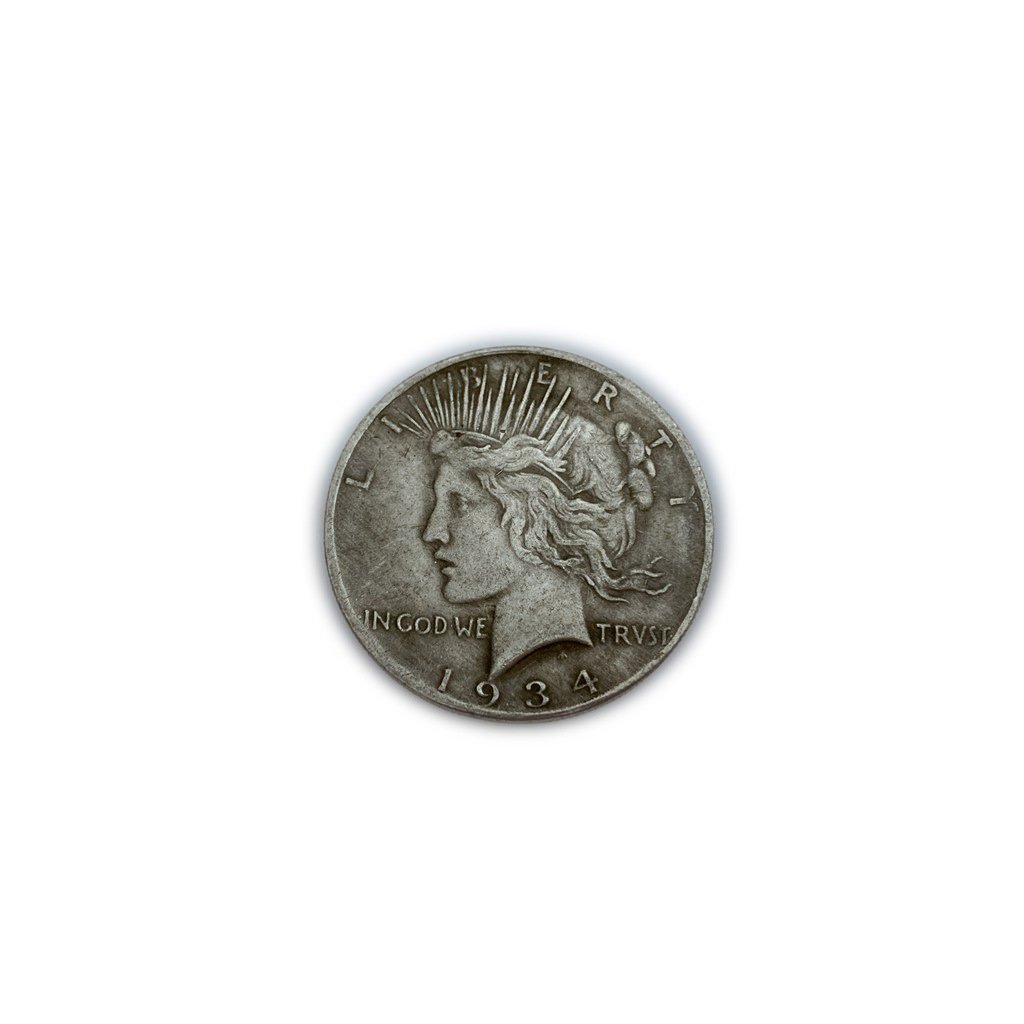 1934 ONE DOLLAR PEACE COIN (1 of 2)