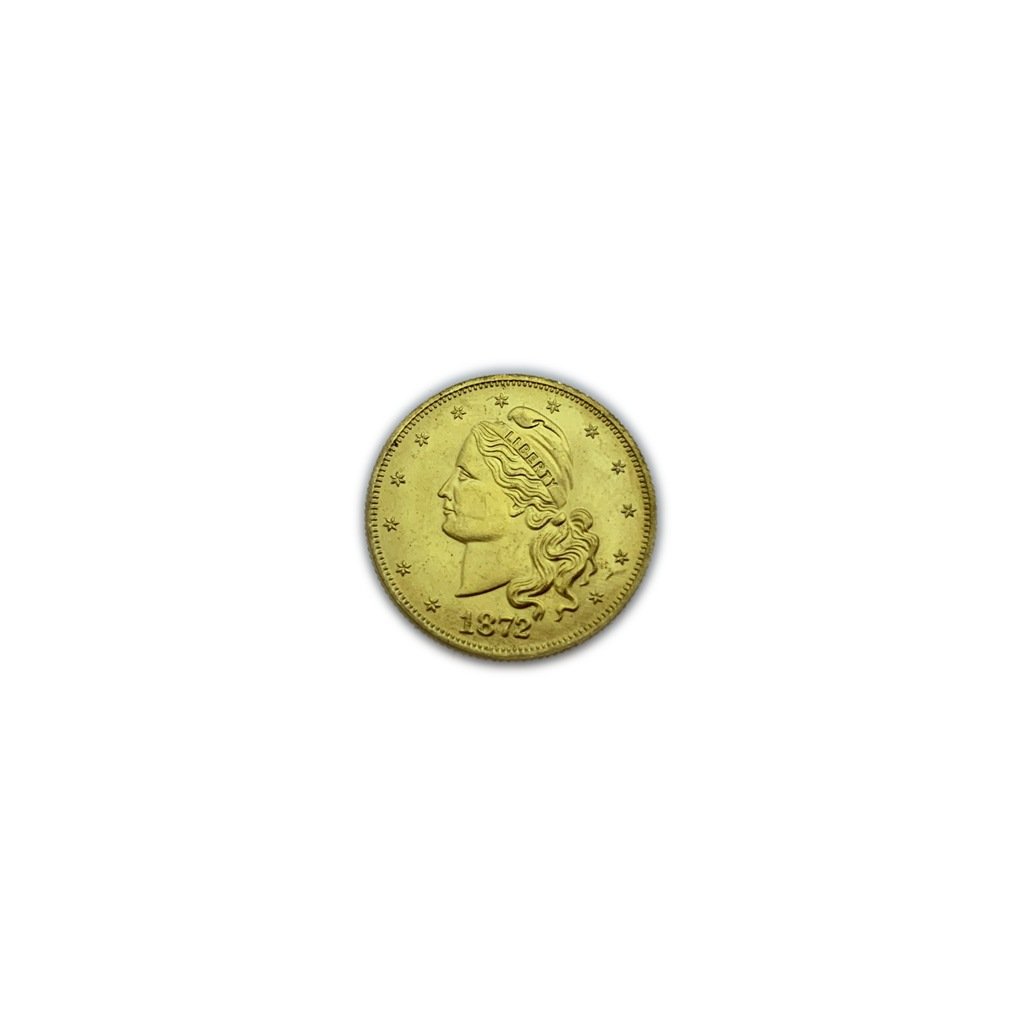 1872 GOLD THREE DOLLAR COIN (1 of 2)