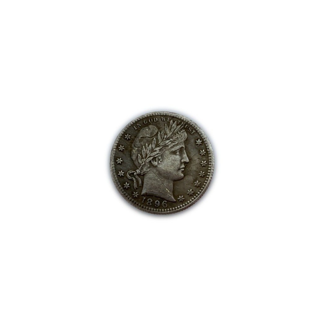 1896-O QUARTER DOLLAR COIN (1 of 2)