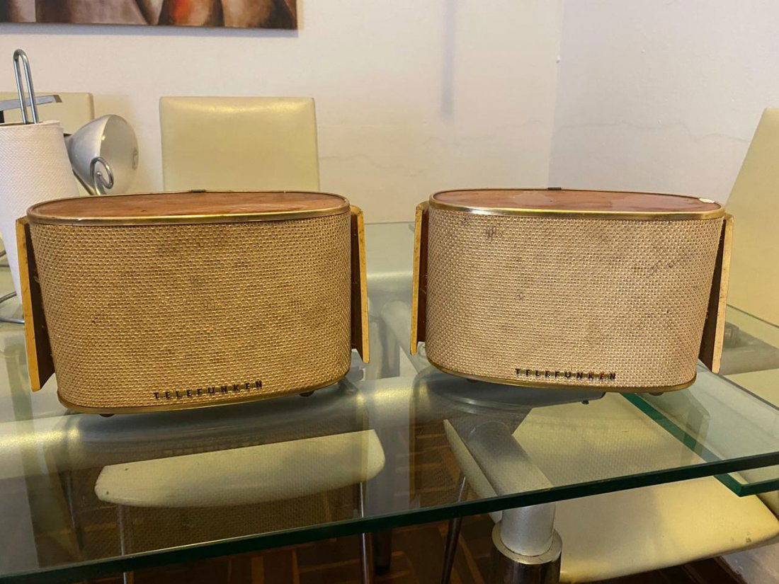 telefunken speakers vintage