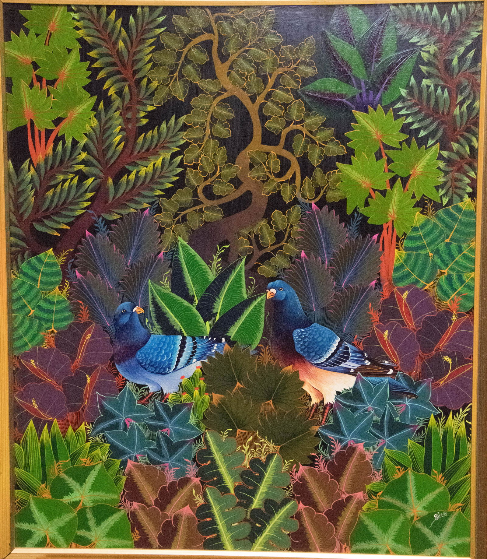 Geslin, Jacques: Birds in Trees, N.D. (1 of 1)