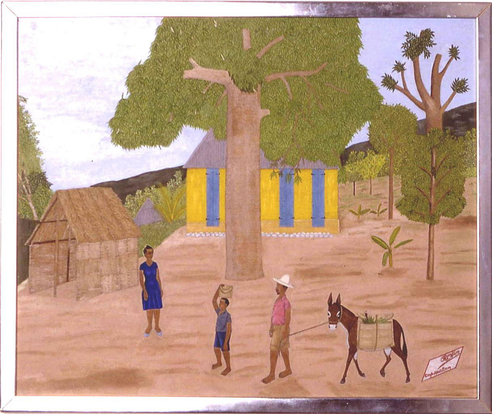 Obin, Philome: Des Paysans Revenant, N.D. (1 of 1)