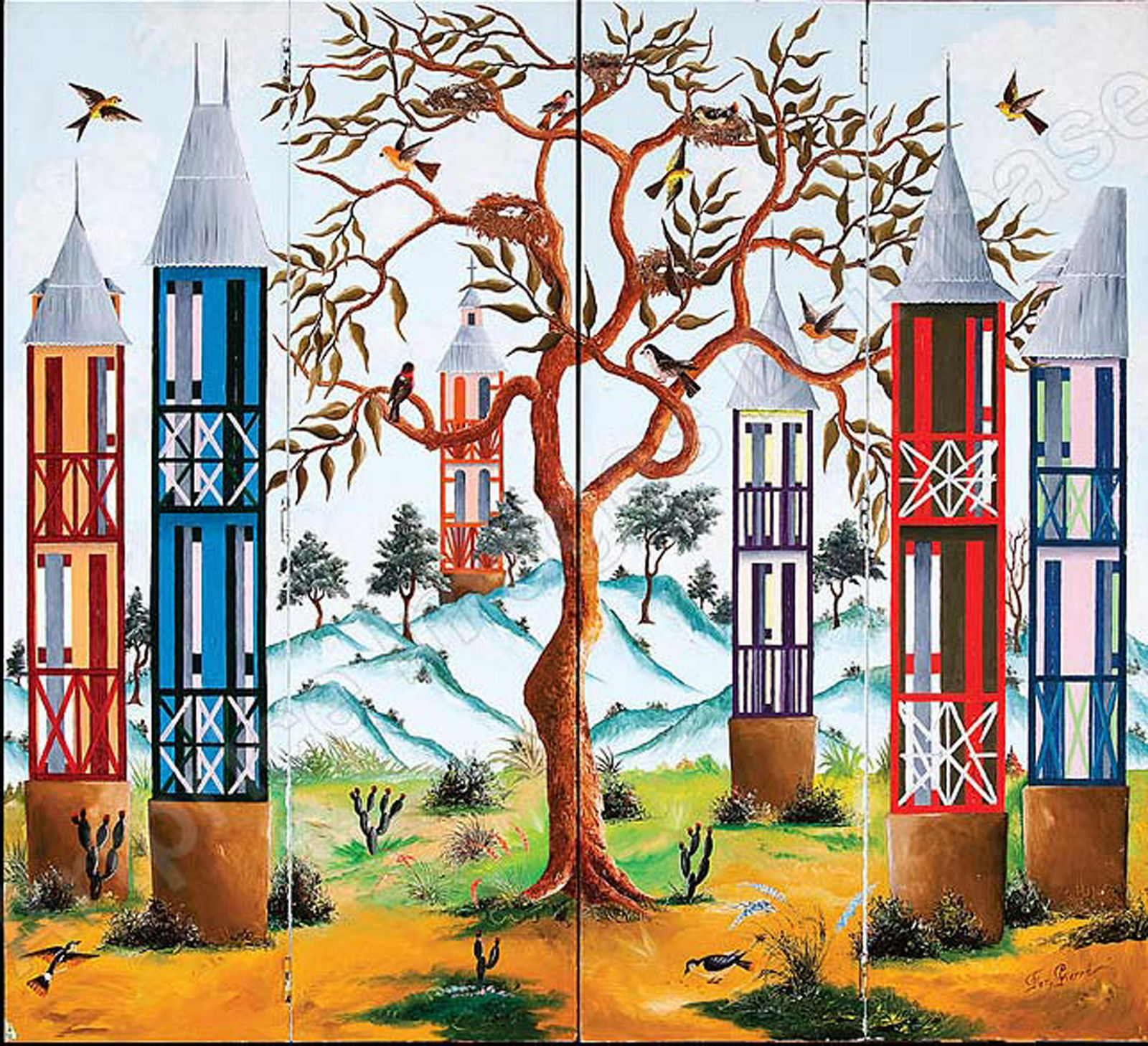 Pierre, Fernand: Gingerbread Houses, N.D. (1 of 1)